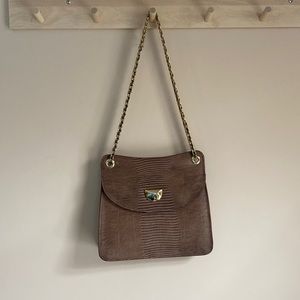 Vintage chain strap bag